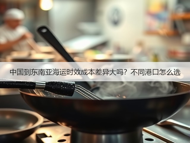 中国到东南亚海运时效成本差异大吗？不同港口怎么选(图1)