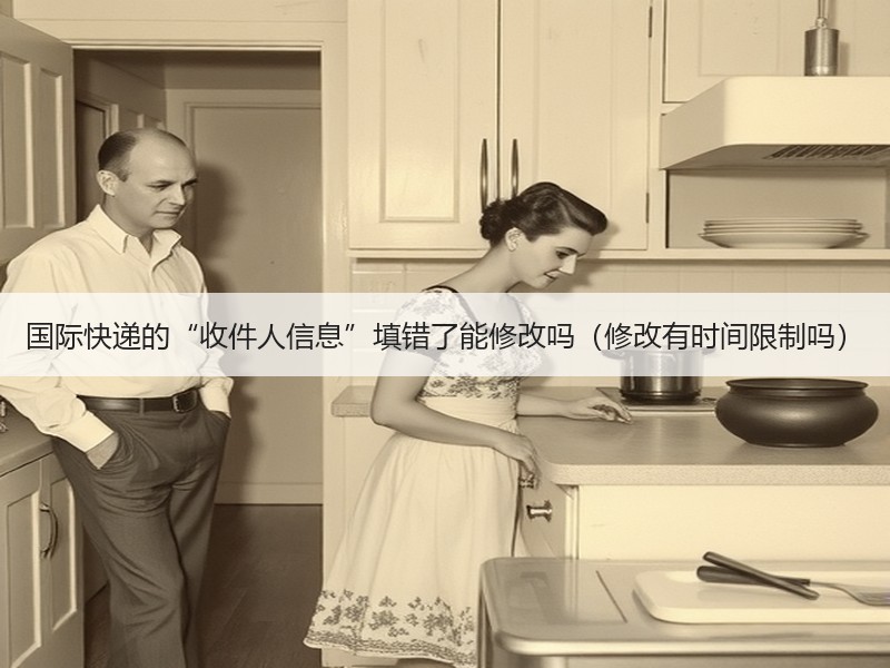 国际快递的“收件人信息”填错了能修改吗(修改有时间限制吗) 国际快递的“收件人信息”填错了能修改吗(修改有时间限制吗)