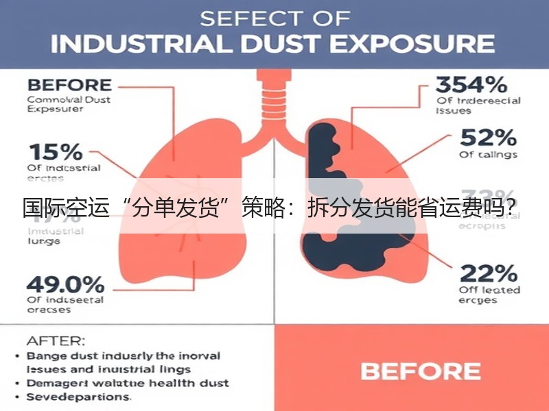 国际空运“分单发货”策略：拆分发货能省运费吗？