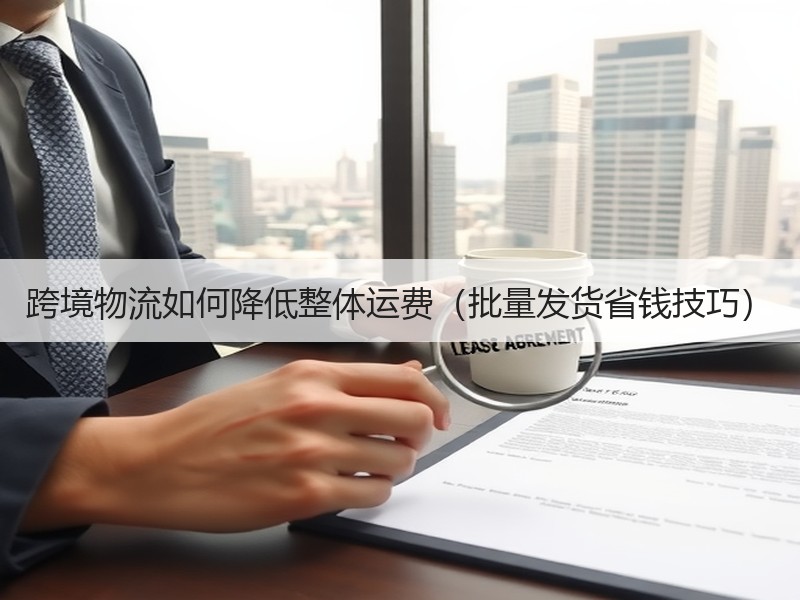 跨境物流如何降低整体运费（批量发货省钱技巧）