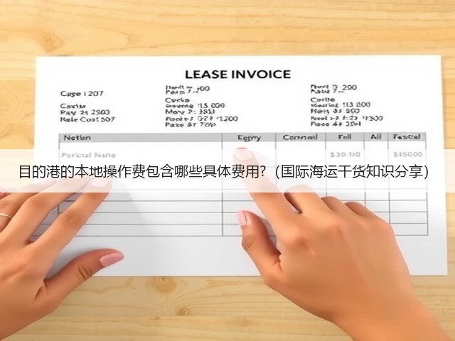 目的港的本地操作费包含哪些具体费用?(国际海运干货知识分享)(图2) 目的港的本地操作费包含哪些具体费用?(国际海运干货知识分享)(图2)