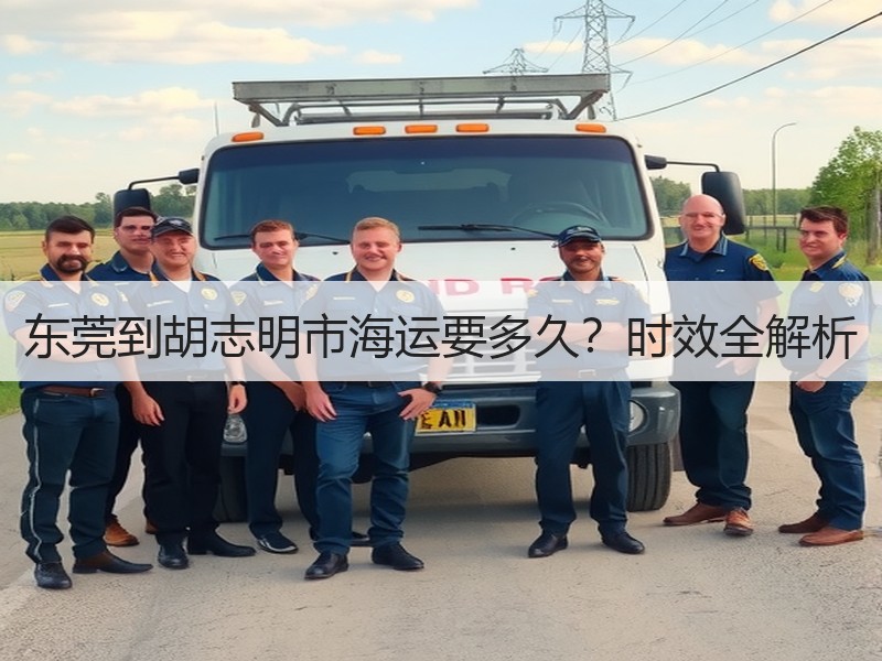 东莞到胡志明市海运要多久?时效全解析 东莞到胡志明市海运要多久?时效全解析