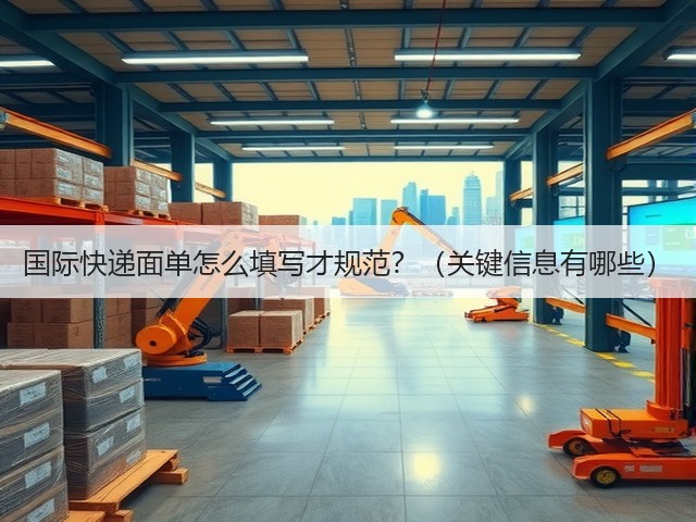 国际快递面单怎么填写才规范?(关键信息有哪些)(图2) 国际快递面单怎么填写才规范?(关键信息有哪些)(图2)
