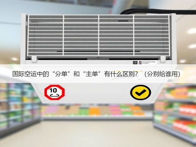 国际空运中的“分单”和“主单”有什么区别?(分别给谁用)(图3) 国际空运中的“分单”和“主单”有什么区别?(分别给谁用)(图3)