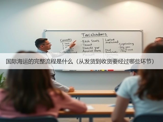国际海运的完整流程是什么（从发货到收货要经过哪些环节）(图1)