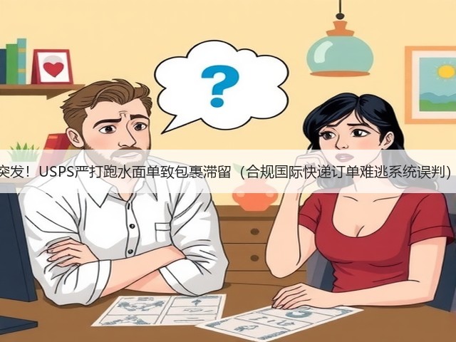 突发!USPS严打跑水面单致包裹滞留(合规国际快递订单难逃系统误判)(图2) 突发!USPS严打跑水面单致包裹滞留(合规国际快递订单难逃系统误判)(图2)