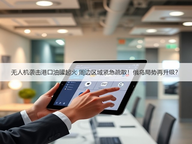 无人机袭击港口油罐起火 周边区域紧急疏散!俄乌局势再升级?(图1) 无人机袭击港口油罐起火 周边区域紧急疏散!俄乌局势再升级?(图1)