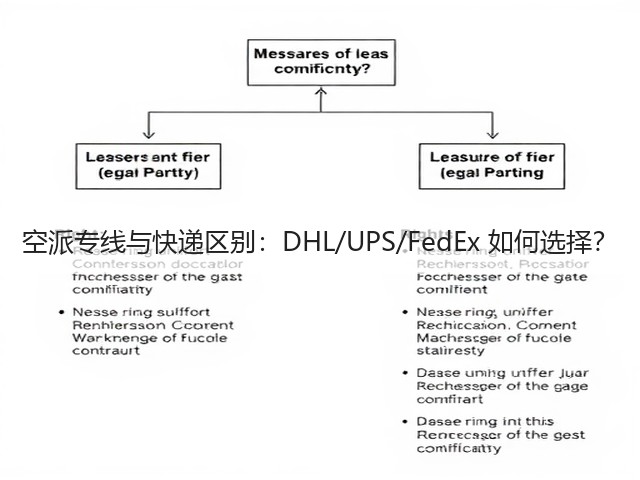 空派专线与快递区别:DHL/UPS/FedEx 如何选择?(图3) 空派专线与快递区别:DHL/UPS/FedEx 如何选择?(图3)