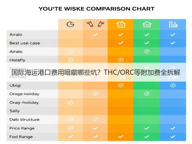 国际海运港口费用暗藏哪些坑?THC/ORC等附加费全拆解(图2) 国际海运港口费用暗藏哪些坑?THC/ORC等附加费全拆解(图2)