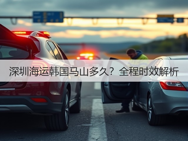 深圳海运韩国马山多久？全程时效解析(图1)