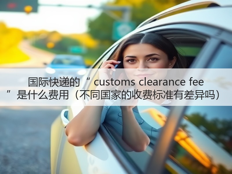 国际快递的“ customs clearance fee ”是什么费用(不同国家的收费标准有差异吗) 国际快递的“ customs clearance fee ”是什么费用(不同国家的收费标准有差异吗)