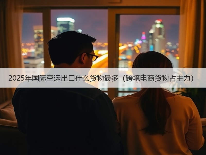 2025年国际空运出口什么货物最多（跨境电商货物占主力）