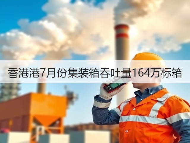 香港港7月份集装箱吞吐量164万标箱(图3)