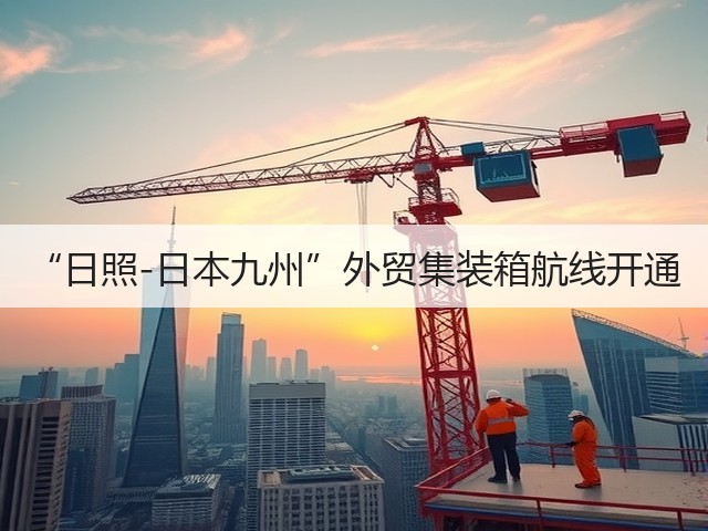 “日照-日本九州”外贸集装箱航线开通(图3) “日照-日本九州”外贸集装箱航线开通(图3)