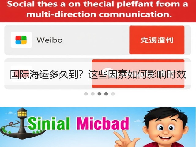 国际海运多久到?这些因素如何影响时效(图1) 国际海运多久到?这些因素如何影响时效(图1)