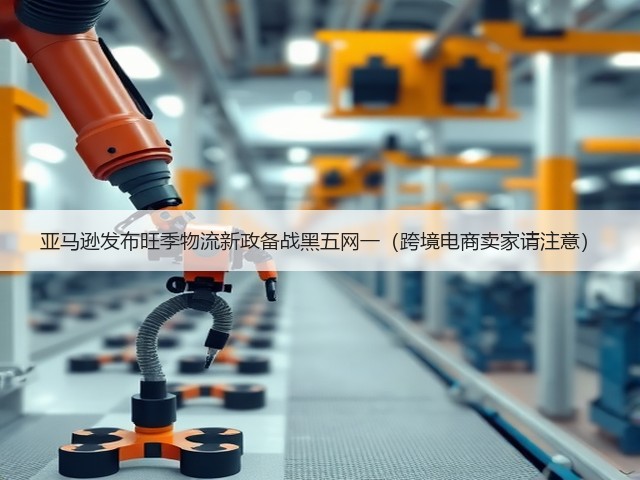 亚马逊发布旺季物流新政备战黑五网一（跨境电商卖家请注意）(图1)