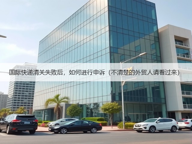 国际快递清关失败后,如何进行申诉(不清楚的外贸人请看过来)(图1) 国际快递清关失败后,如何进行申诉(不清楚的外贸人请看过来)(图1)