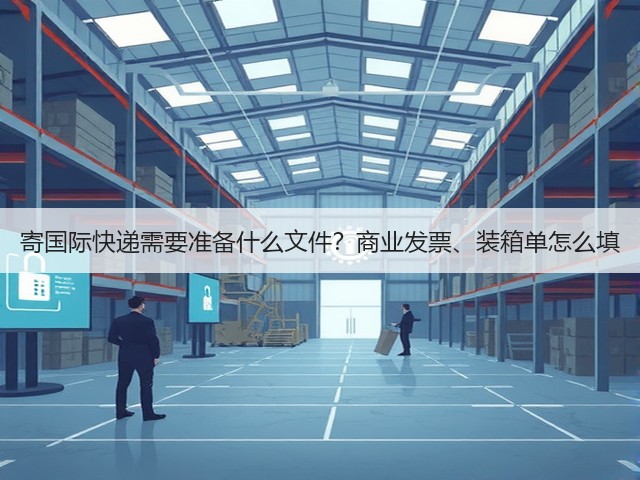 寄国际快递需要准备什么文件？商业发票、装箱单怎么填(图2)