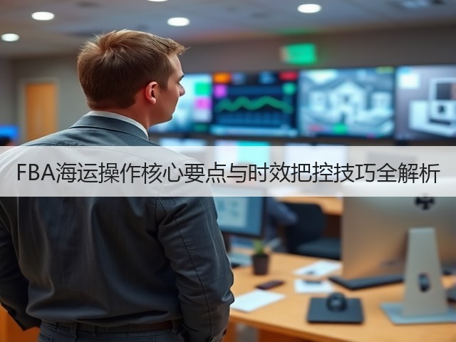 FBA海运操作核心要点与时效把控技巧全解析(图2)