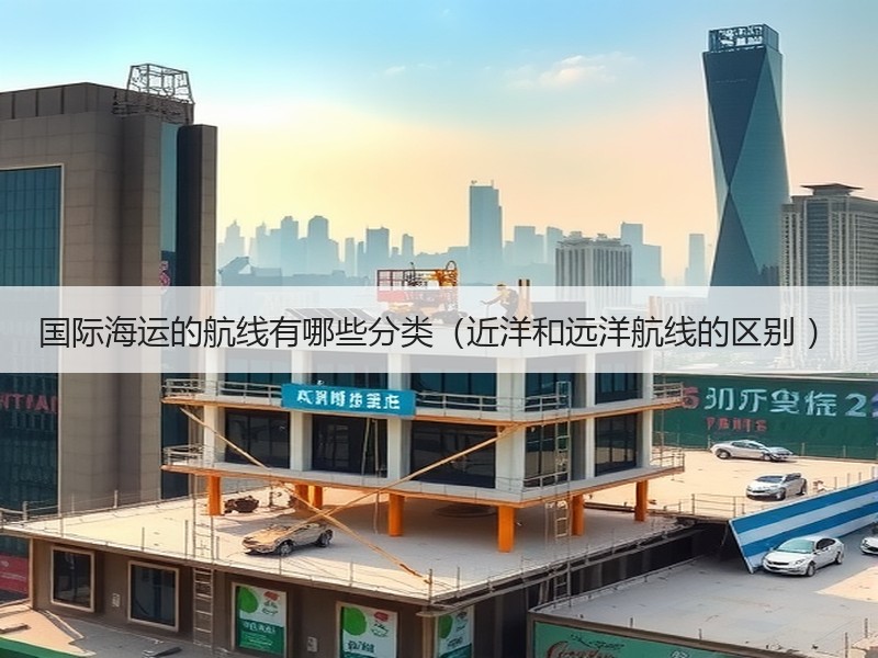 国际海运的航线有哪些分类（近洋和远洋航线的区别 ）