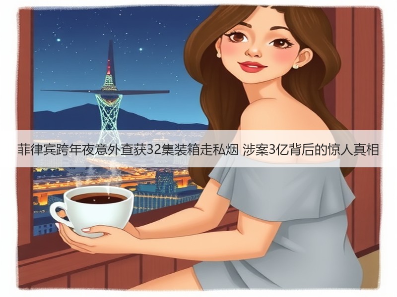 菲律宾跨年夜意外查获32集装箱走私烟 涉案3亿背后的惊人真相