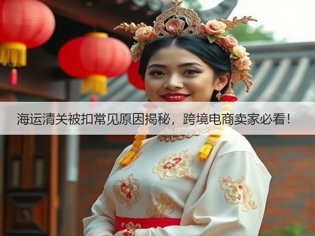海运清关被扣常见原因揭秘,跨境电商卖家必看!(图3) 海运清关被扣常见原因揭秘,跨境电商卖家必看!(图3)