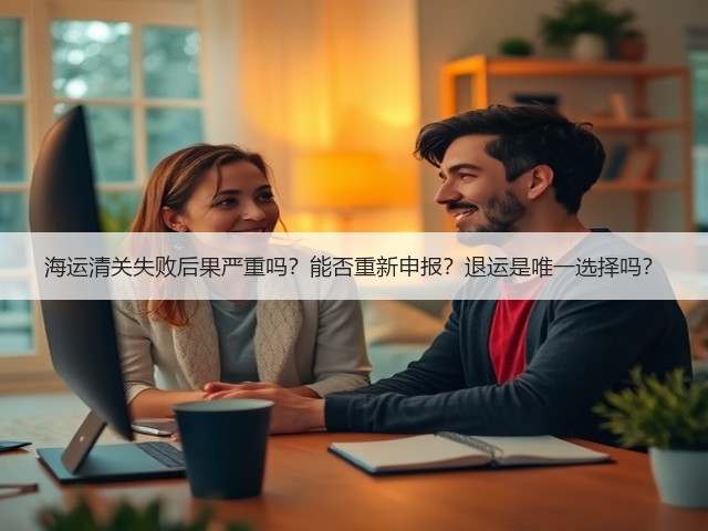 海运清关失败后果严重吗？能否重新申报？退运是唯一选择吗？(图3)