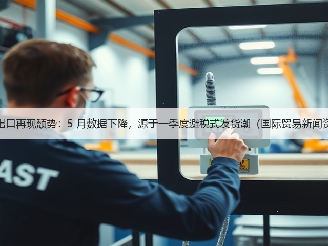 德国出口再现颓势:5 月数据下降,源于一季度避税式发货潮(国际贸易新闻资讯)(图2) 德国出口再现颓势:5 月数据下降,源于一季度避税式发货潮(国际贸易新闻资讯)(图2)
