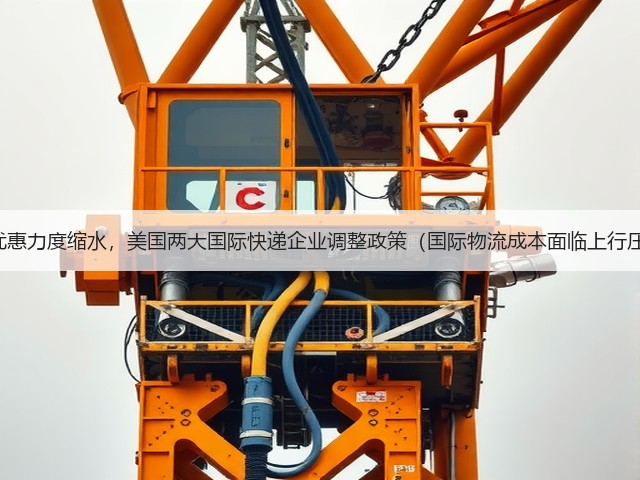 运输优惠力度缩水,美国两大国际快递企业调整政策(国际物流成本面临上行压力 )(图1) 运输优惠力度缩水,美国两大国际快递企业调整政策(国际物流成本面临上行压力 )(图1)