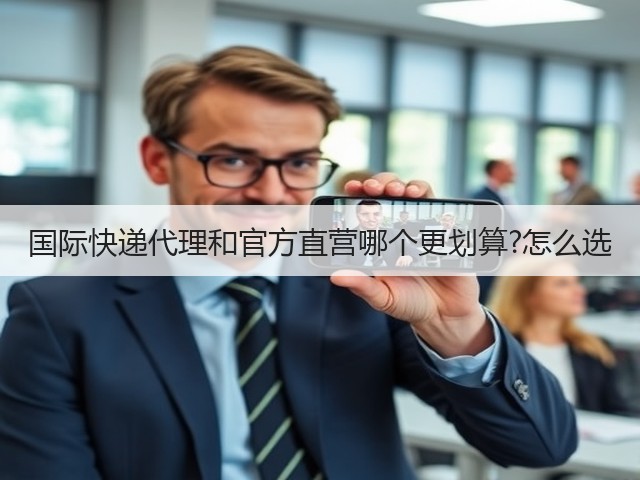 国际快递代理和官方直营哪个更划算?怎么选(图1) 国际快递代理和官方直营哪个更划算?怎么选(图1)