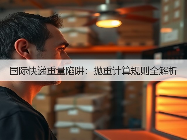 国际快递重量陷阱：抛重计算规则全解析(图3)