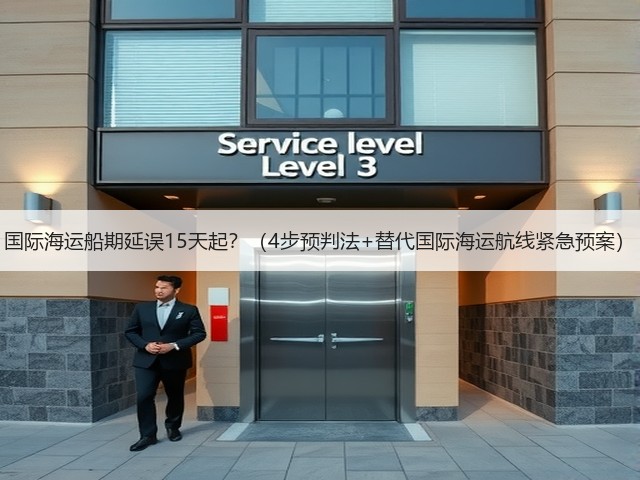 国际海运船期延误15天起？（4步预判法+替代国际海运航线紧急预案）(图3)