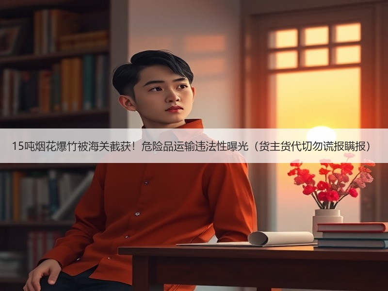 15吨烟花爆竹被海关截获!危险品运输违法性曝光(货主货代切勿谎报瞒报) 15吨烟花爆竹被海关截获!危险品运输违法性曝光(货主货代切勿谎报瞒报)