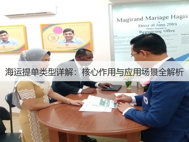 海运提单类型详解：核心作用与应用场景全解析
