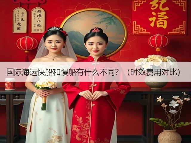 国际海运快船和慢船有什么不同?(时效费用对比)(图1) 国际海运快船和慢船有什么不同?(时效费用对比)(图1)