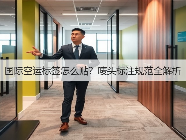 国际空运标签怎么贴?唛头标注规范全解析(图3) 国际空运标签怎么贴?唛头标注规范全解析(图3)