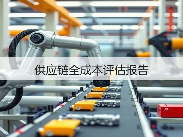 供应链全成本评估报告(图1) 供应链全成本评估报告(图1)