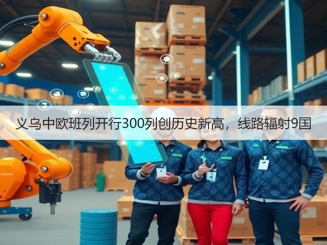 义乌中欧班列开行300列创历史新高，线路辐射9国(图1)