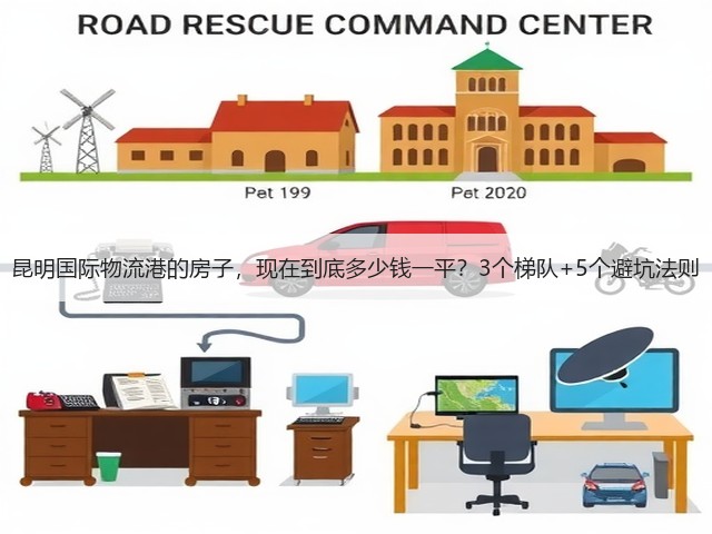 昆明国际物流港的房子，现在到底多少钱一平？3个梯队+5个避坑法则(图3)