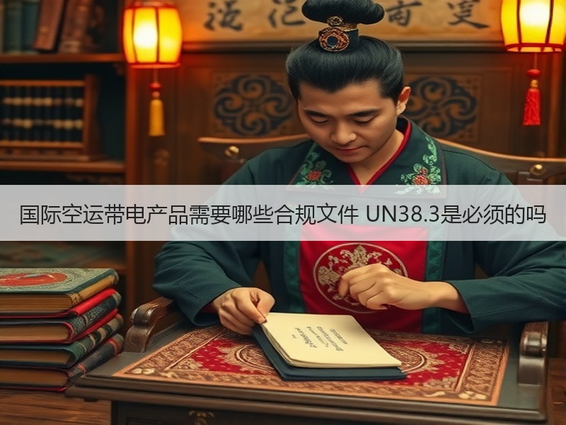 国际空运带电产品需要哪些合规文件 UN38.3是必须的吗