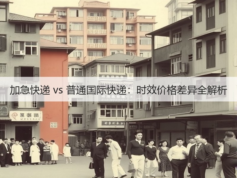 加急快递 vs 普通国际快递：时效价格差异全解析