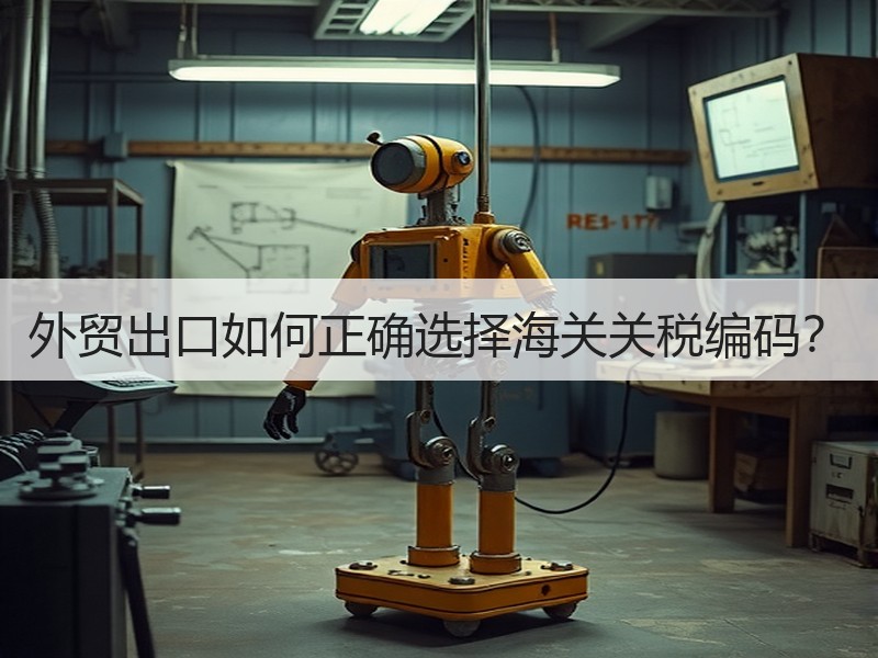 外贸出口如何正确选择海关关税编码? 外贸出口如何正确选择海关关税编码?