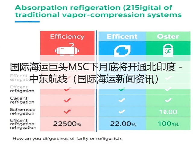 国际海运巨头MSC下月底将开通北印度 - 中东航线（国际海运新闻资讯）(图2)