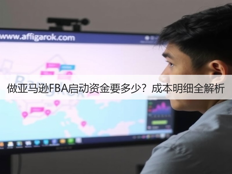 做亚马逊FBA启动资金要多少？成本明细全解析