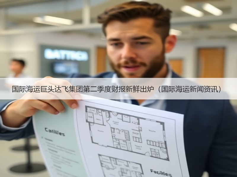 国际海运巨头达飞集团第二季度财报新鲜出炉（国际海运新闻资讯）