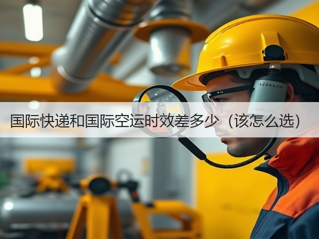 国际快递和国际空运时效差多少(该怎么选)(图1) 国际快递和国际空运时效差多少(该怎么选)(图1)