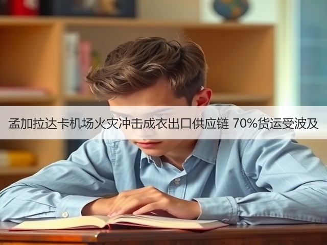 孟加拉达卡机场火灾冲击成衣出口供应链 70%货运受波及(图3)