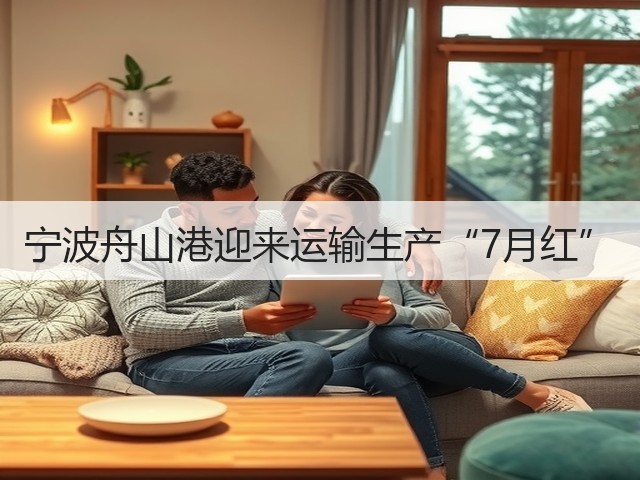 宁波舟山港迎来运输生产“7月红”(图1) 宁波舟山港迎来运输生产“7月红”(图1)