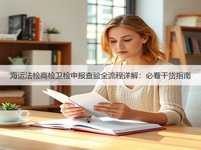 海运法检商检卫检申报查验全流程详解:必看干货指南(图2) 海运法检商检卫检申报查验全流程详解:必看干货指南(图2)