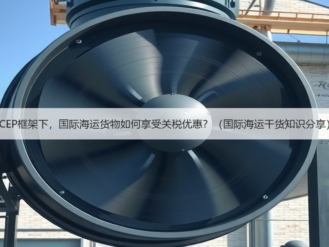 RCEP框架下,国际海运货物如何享受关税优惠?(国际海运干货知识分享)(图2) RCEP框架下,国际海运货物如何享受关税优惠?(国际海运干货知识分享)(图2)